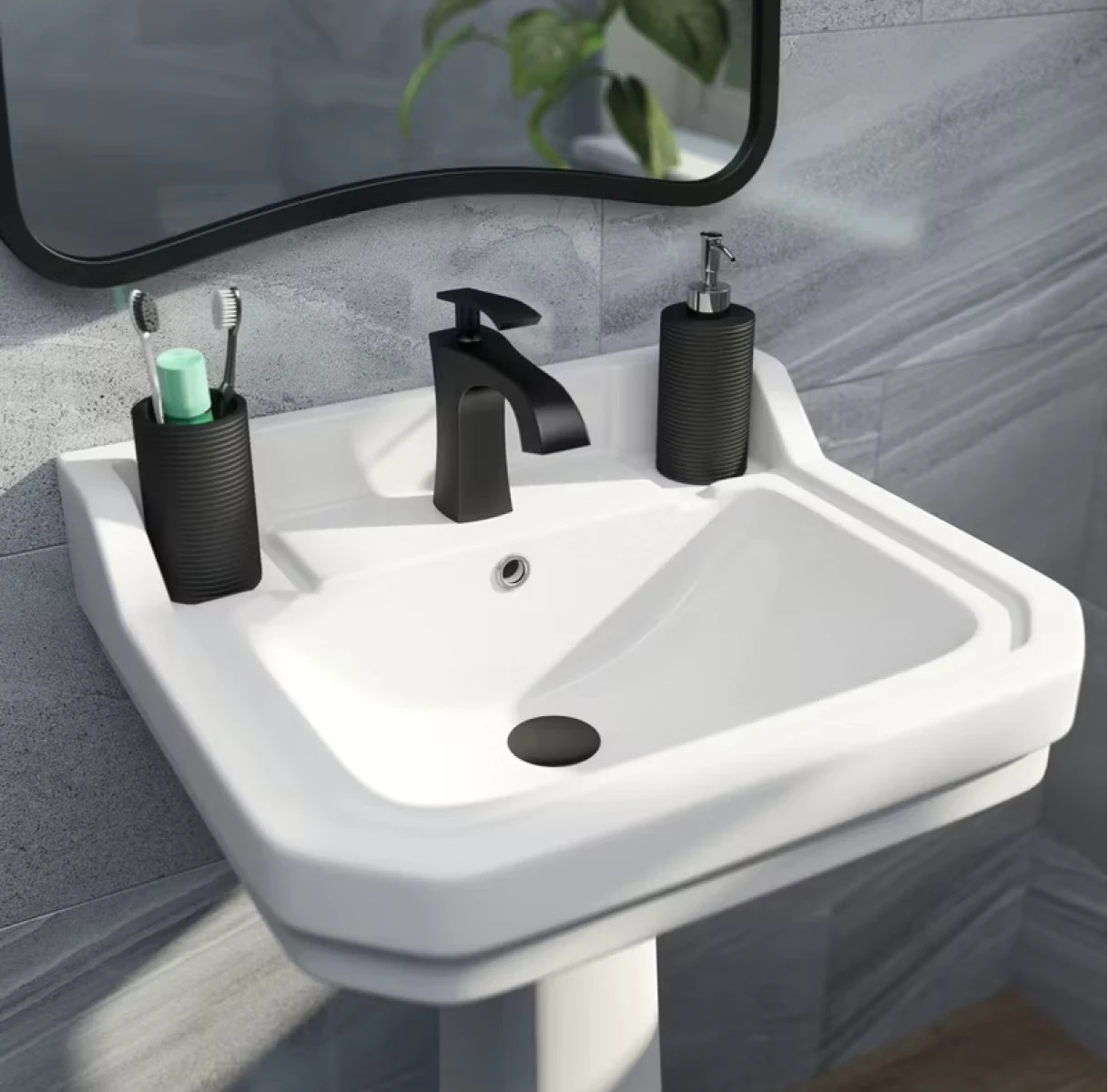 Monnow wall hung basin