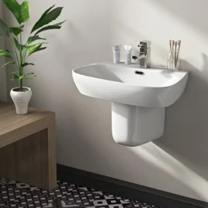 VitrA semi recessed basin